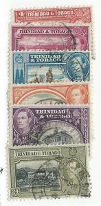 Trinidad & Tobago #53A-58  (U) CV $2.75