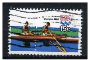 USA 1979 - Scott 1793 used - 15c, Winter Olympic, Rowing 