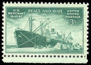 PCBstamps   US # 939 3c Merchant Marine, 1946, MNH, (12)