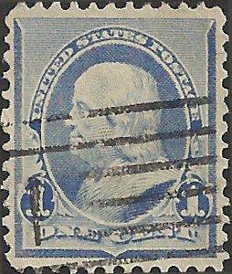 # 219 DULL BLUE USED BEN FRANKLIN SCV-0.75