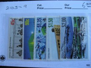 NEW ZEALAND Antarctica set Sc 2105-09 MNH