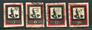 RUSSIA - Scott #265-268, Used, Cat. $8.00
