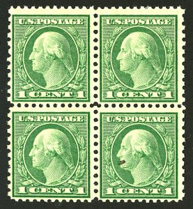 U.S. #538 MINT Block OG NH 