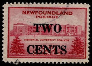 Newfoundland #268 Surcharge Issue Used