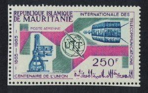 Mauritania Centenary of ITU 1965 MNH SG#212