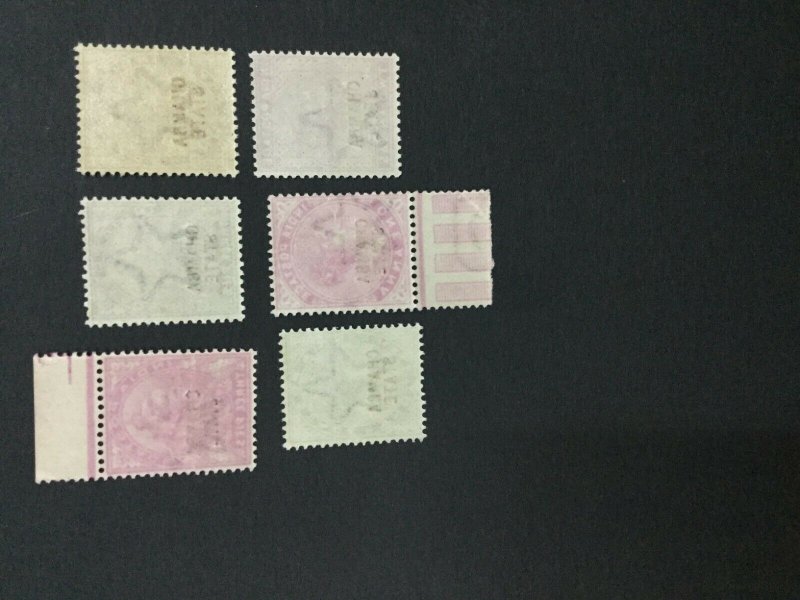 MOMEN: INDIA CHAMBA SG #22-27 MINT OG NH LOT #193938-2361