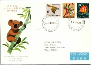 Japan 1969 - Inauguration of Sydney Service by Japan Airlines - F14321