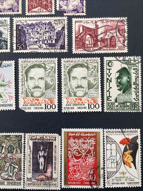 Tunisia Stamps,￼Old Stamps. Many,1888-195Sc#1,