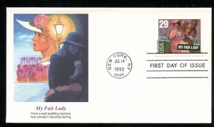 US 2770 American Music Series - My Fair Lady UA Fleetwood cachet FDC