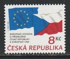 1995 Czech Rep - Sc 2941 - MNH VF - 1 single - Flag