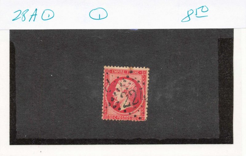 FRANCE  28A   USED   (1)