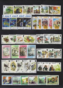 Jersey MNH Collection of 377 Stamps Most in Complete Sets ZAYIX 0525L0003