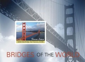 Sierra Leone- Bridges of the World Stamp - S/S MNH