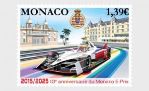 Monaco - Postfris/MNH - Monaco E-Prix 2025