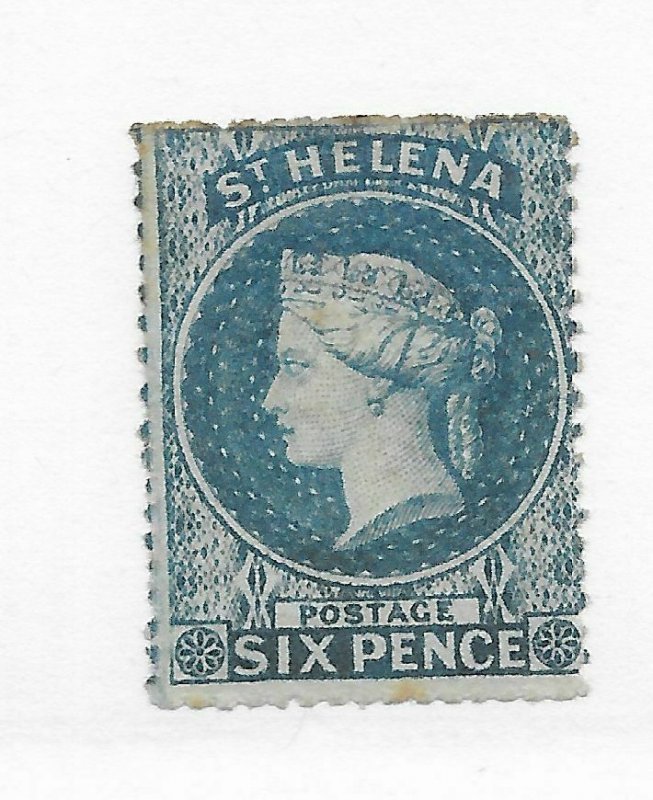 St. Helena #2 Faults MH - Stamp CAT VALUE $2,100.00