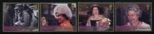 Virgin Islands 967-70 MNH Queen Elizabeth Golden Jubilee, Flowers