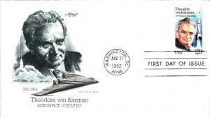 #2699 Theodore von Karman Space – Artmaster Cachet
