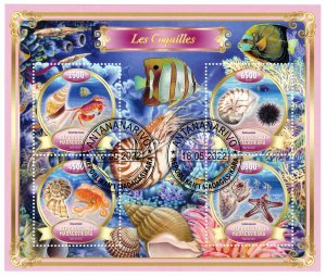 MADAGASCAR 2022 - Shells / set (sheet+block)