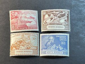 NORTH BORNEO # 240-243--MINT/HINGED--COMPLETE SET--UPU--1949(LOTA)