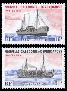 New Caledonia 1984 Scott #498-499 Mint Never Hinged