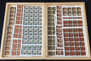 Guinea Ecuatorial Royalty Imperf Sheets of 20 MNH x 35 (700 Stamps) CP1447