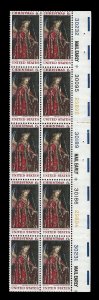 US Scott# 1363  1968 6c multi  Xmas, Angel Gabriel '; TAGGED