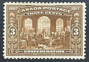 Canada, Scott 135, Mint HR, Small Thin