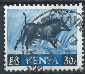 Kenya 1966 - 30c Warthog - SG24 used