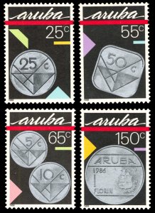 Aruba 1988 Scott #32-35 Mint Never Hinged