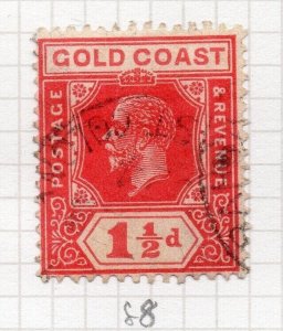 Gold Coast 1913 GV Early Issue Fine Used 1.5d. NW-203322