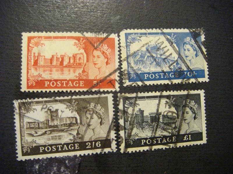 GREAT BRITAIN 371-74   2sh6p-L1  o4g