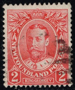 Newfoundland #105 King George V; Used