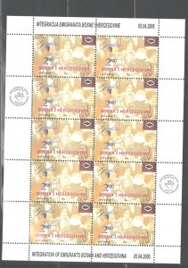 BOSNIA & HERZEGOVINA 2006 EUROPE #535-536,1 SET = $2.25 MNH;