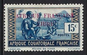 French Equatorial Africa 86 MOG Z4222