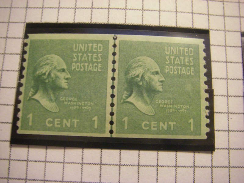PREXIE COIL LINE PAIRS COMPLETE, Scott 839 - 851, MNH, Nice Group, CV $139.90