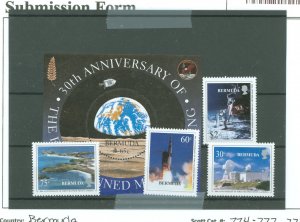 Bermuda #774-777/778  Single (Complete Set)