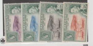 Antigua Scott #129-132 Stamp  - Mint Set