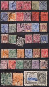Straits Settlements Used Lot