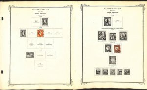 Slovakia German Occupation Stamp Collection on 16 Scott Specialty Pages (BA)