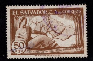 El Salvador Scott 684 used