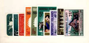 Norfolk Island #29/98  Single (Complete Set)