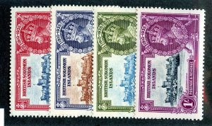 1935 Solomon Is.  Sc # 60/63 mnh** cv. $29 ( 502 JUB )