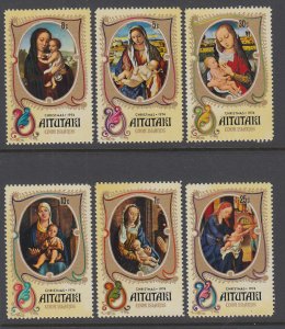 Aitutaki 104-109 Christmas MNH VF