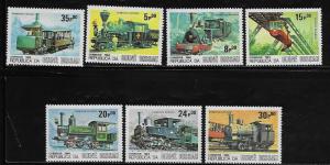Guinea Bissau 619-25 Trains Mint NH