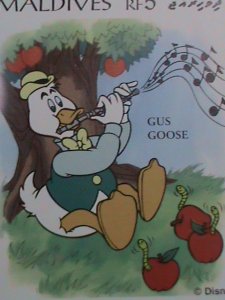 ​MALDIVES STAMP-1995 SC#2059a DONALD DUCK FAMILY ORCHESTRA -DISNEY CARTOON MNH