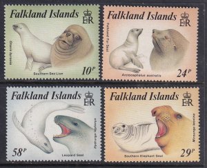 Falkland Islands 461-464 Seals MNH VF