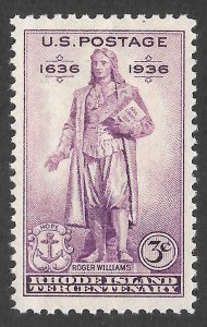 Doyle's_Stamps: Gem MNH 1936 XF-S 3c Rhode Island, Scott #777**