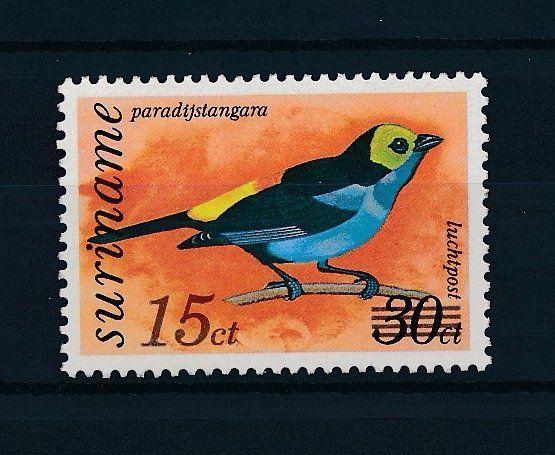 [SU511] Suriname Surinam 1986 Birds Overprint  MNH