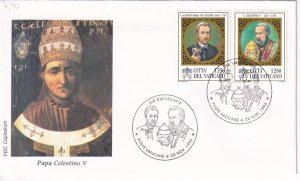 1996 - VATICAN - Scott #1020-1021 - FDC