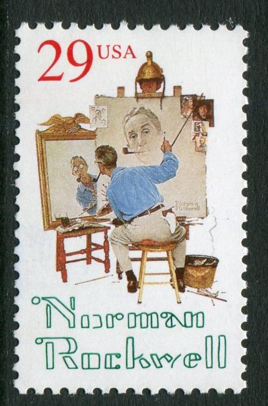 29c NORMAN ROCKWELL 1994 - MUH